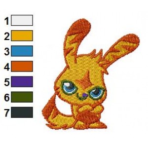 Moshi Monsters Embroidery Design